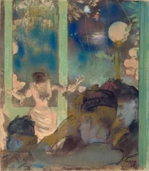 Mademoiselle Bécat au Café des Ambassadeurs